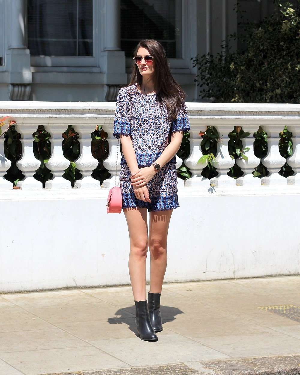 peexo fashion blogger wearing co-ord for summer from F&F