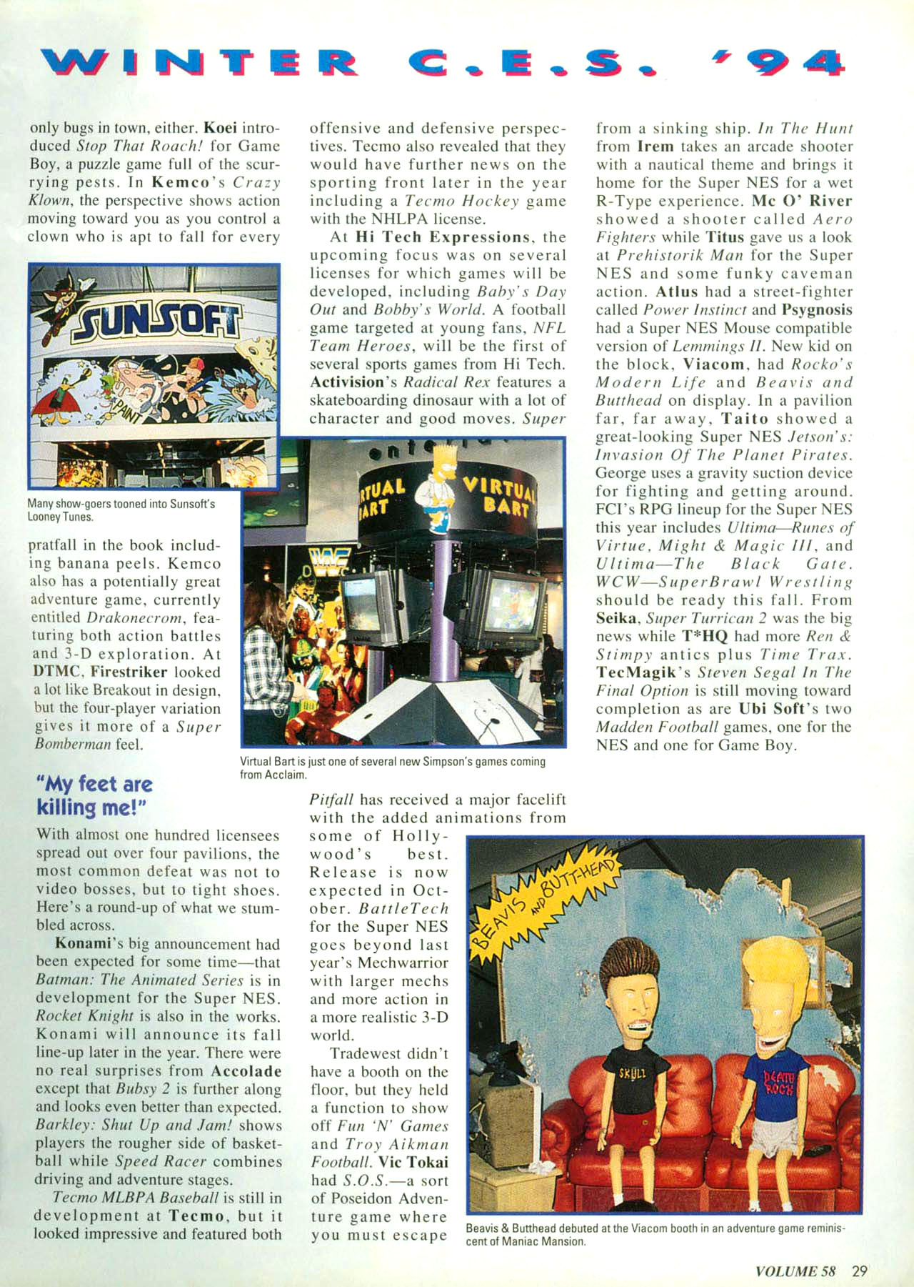 Read online Nintendo Power comic -  Issue #58 - 30