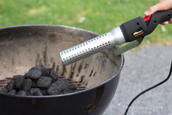 Tips for hosting a summer BBQ party. How to light charcoal fast without lighter fluid.