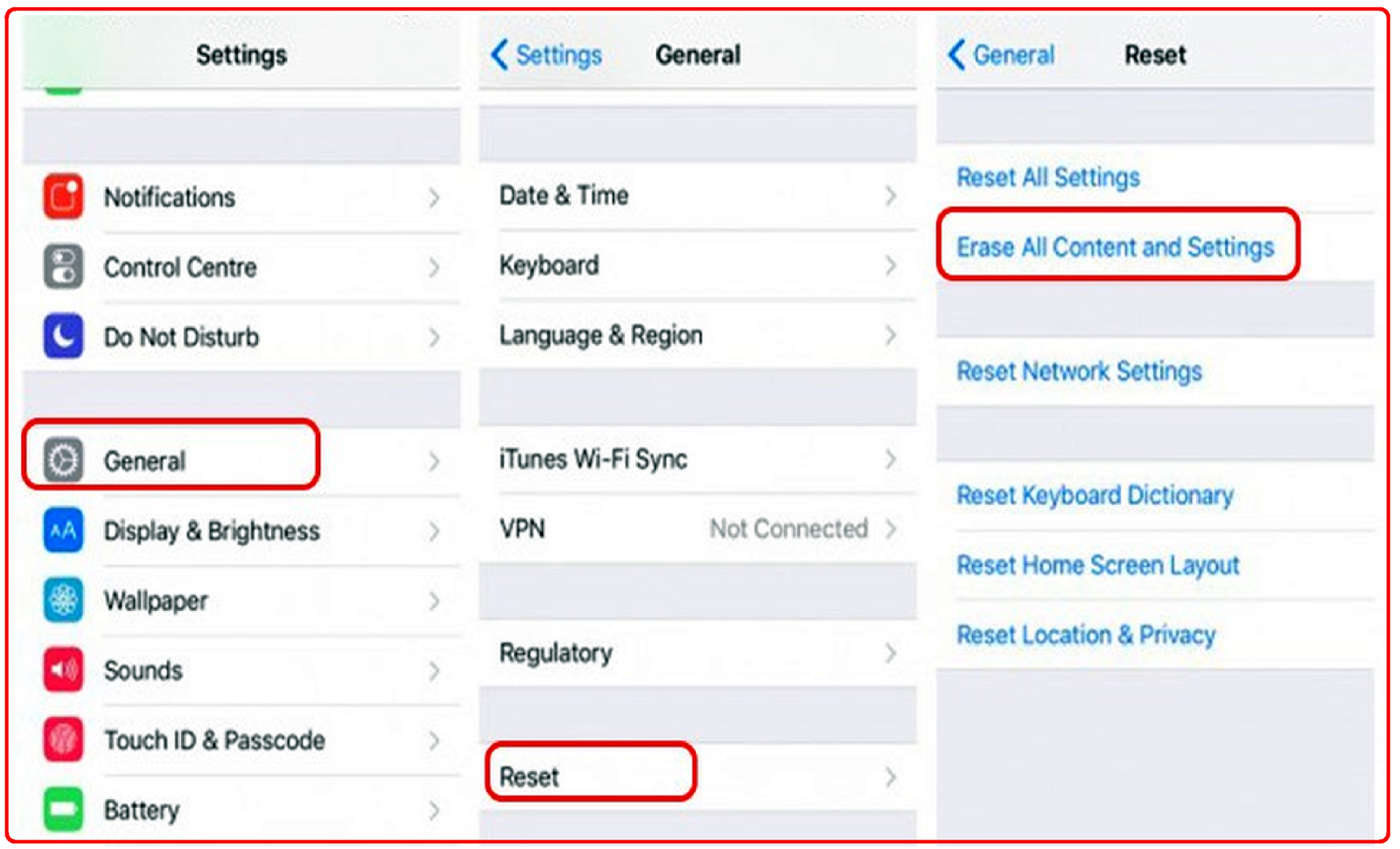 How to Reset iPhone 6 and iPhone 6 Plus to Factory Settings
