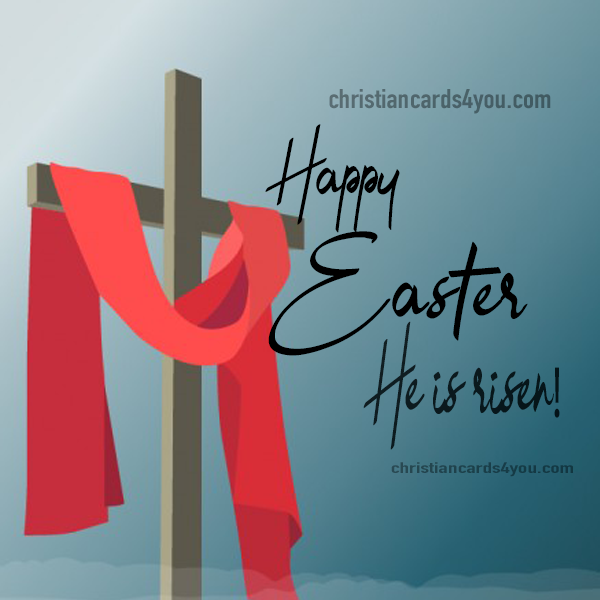 Happy Easter, Happy Resurrection, Images and Christian Phrases of