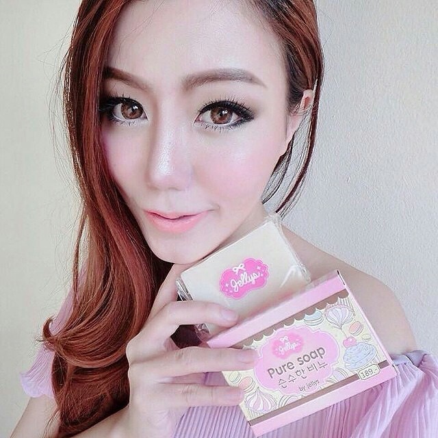 Pure Soap By Jellys JELLY PURE SOAP WHITENING HEALTHY SKIN REDUCE DARK