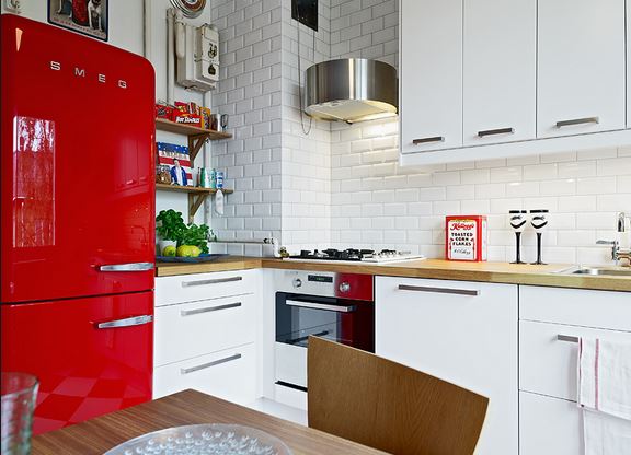 Decora tu hogar con neveras de colores (I)