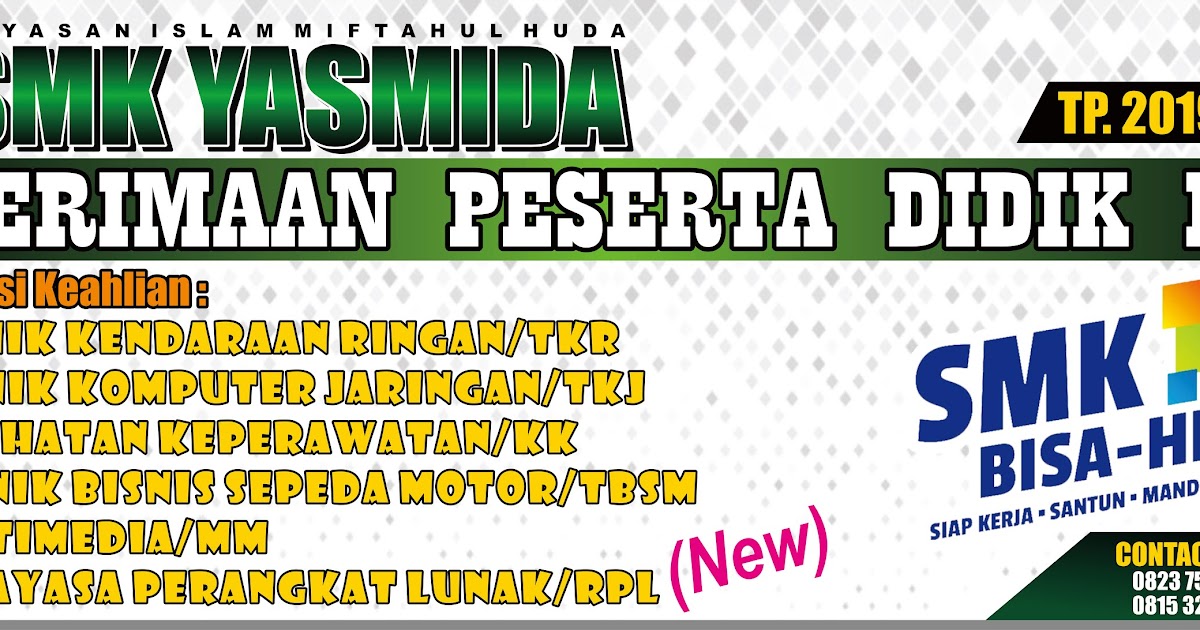 Desain Spanduk Ppdb Terbaru gambar contoh banners