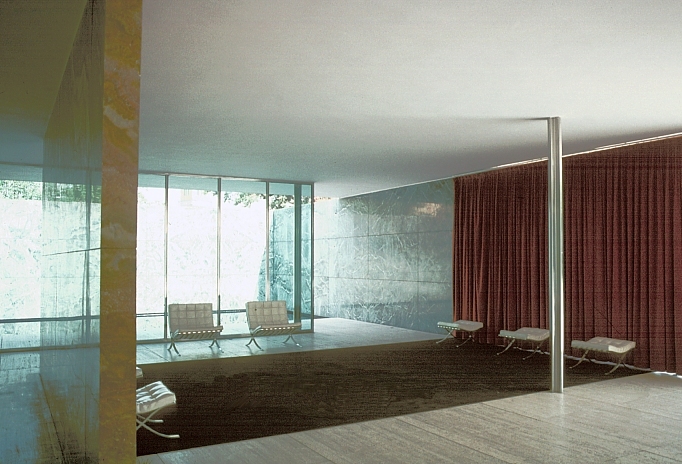 EL DISEÑO INTERIOR: MIES VAN DER ROHE INTERIORES