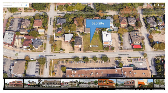 520 Westheimer - GoogleMaps snip - Needs update to reflect demolition 520 Westheimer - GoogleMaps snip - Needs update to reflect demolition