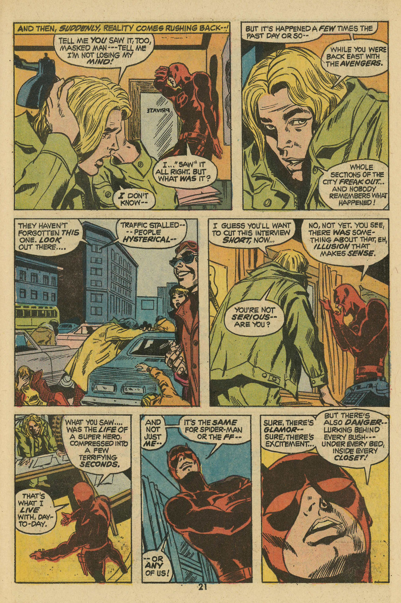 Read online Daredevil (1964) comic -  Issue #100 - 24