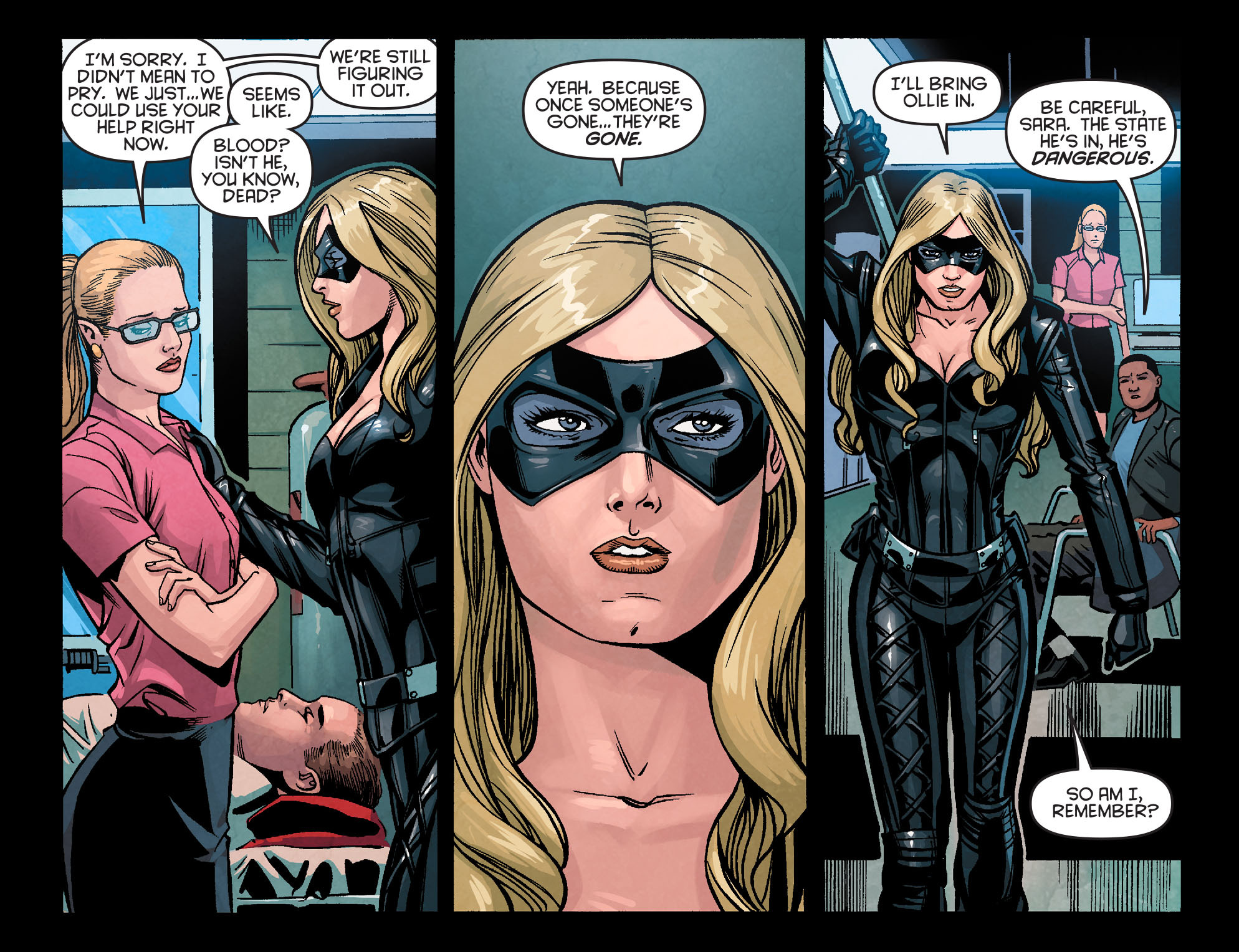 Read online Arrow: Season 2.5 [I] comic -  Issue #8 - 8