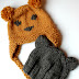 free knitting patterns - teddy bear hats
