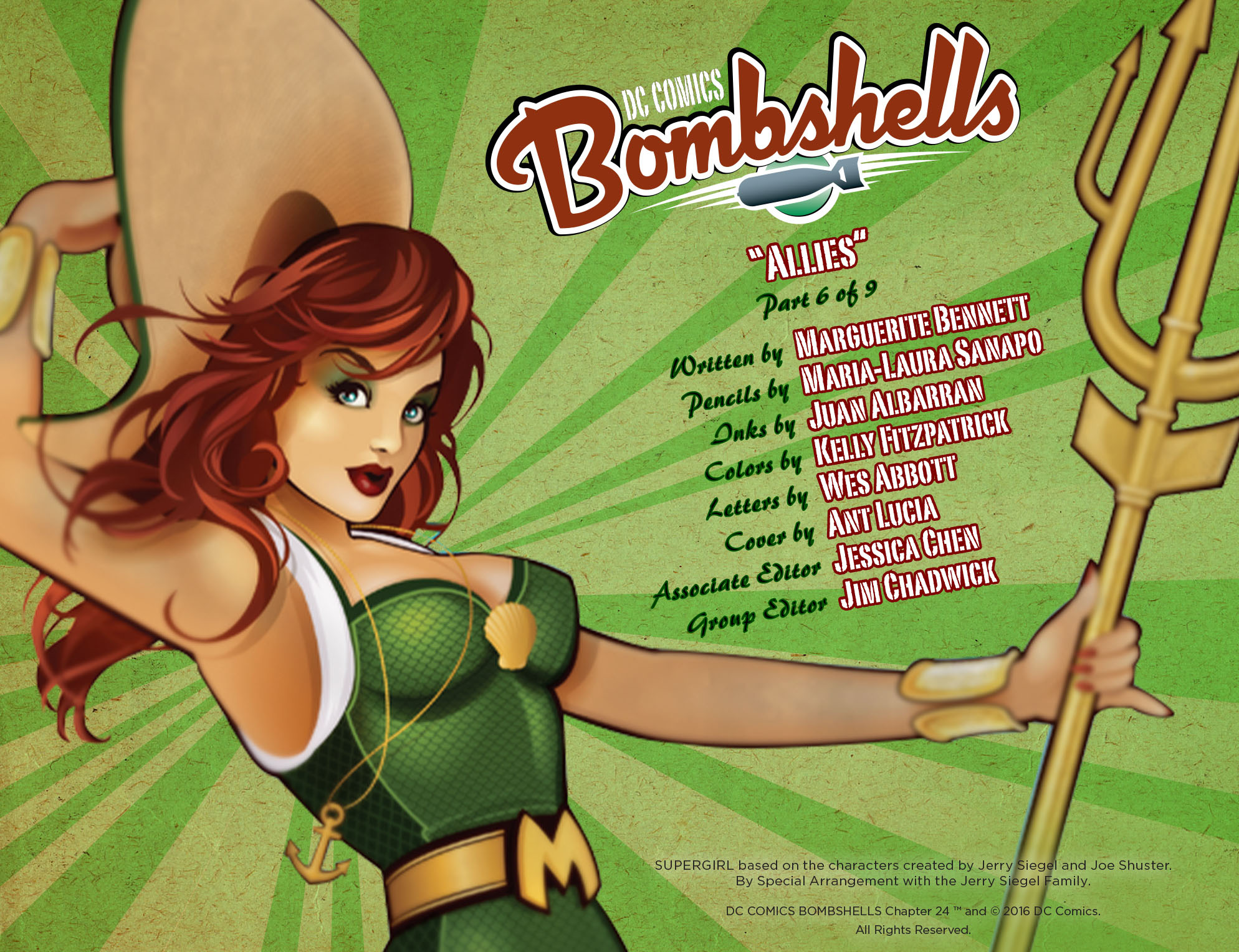 Read online DC Comics: Bombshells comic -  Issue #24 - 2