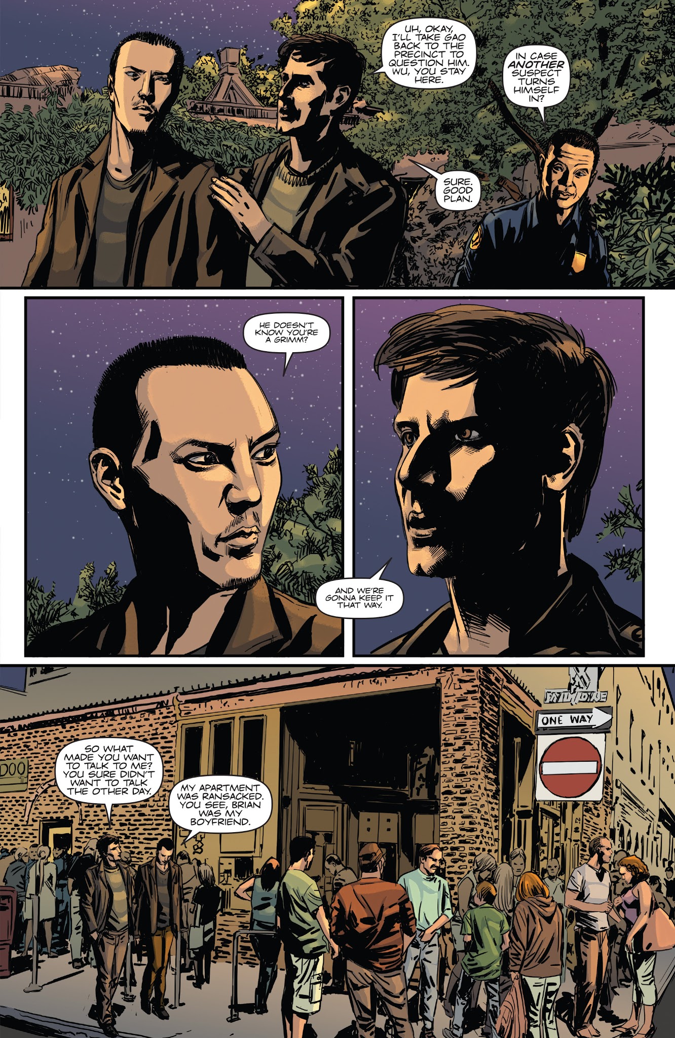 Read online Grimm: The Warlock comic -  Issue #3 - 16