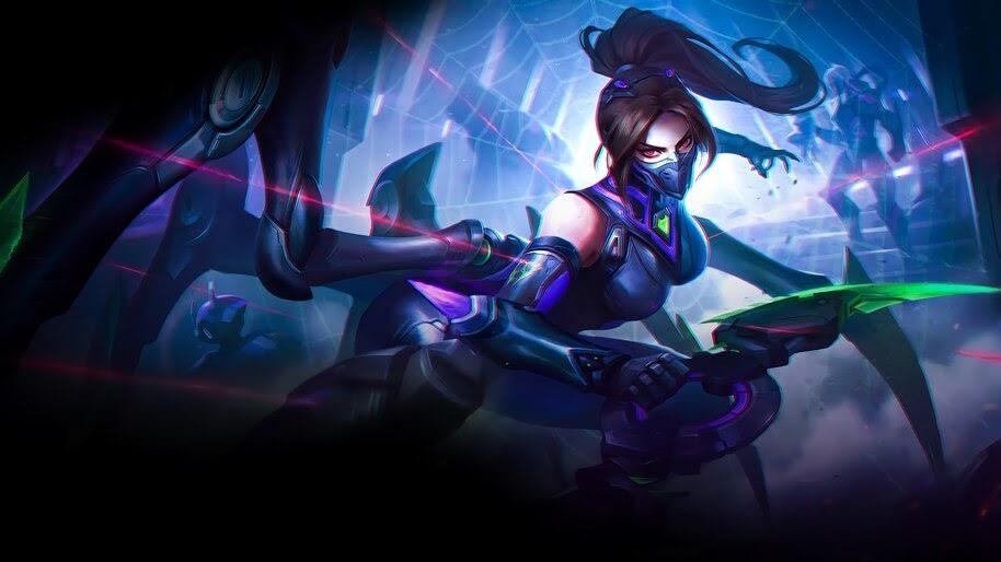 Hanabi, VENOM Nephila, Skin, Mobile Legends, 4K, #3.322 Wallpaper