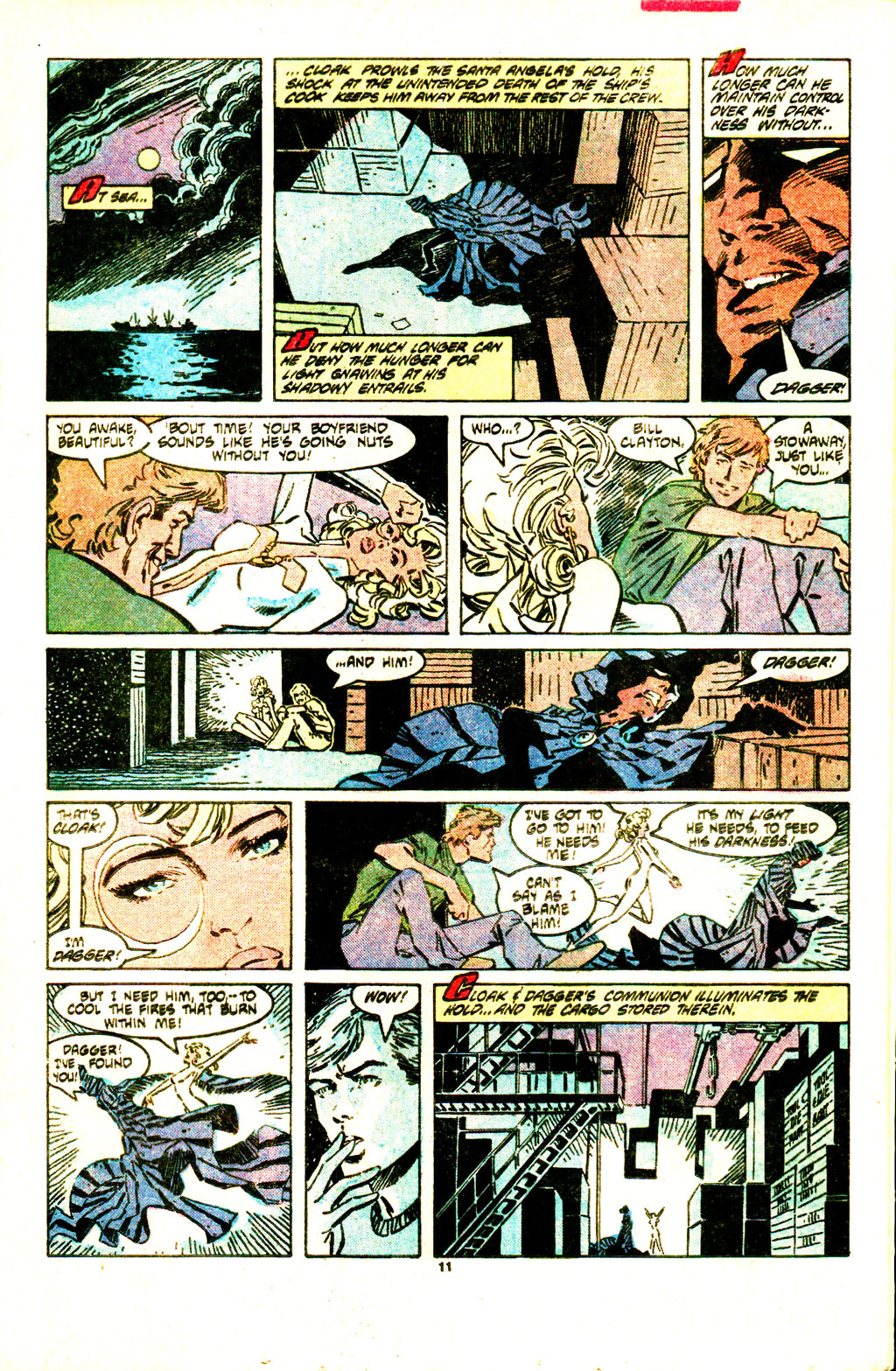 Read online Cloak and Dagger (1985) comic -  Issue #7 - 12