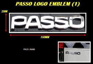 Logo emblem - Honda/Proton/Toyota/Daihatsu/R3/TRD: Logo 