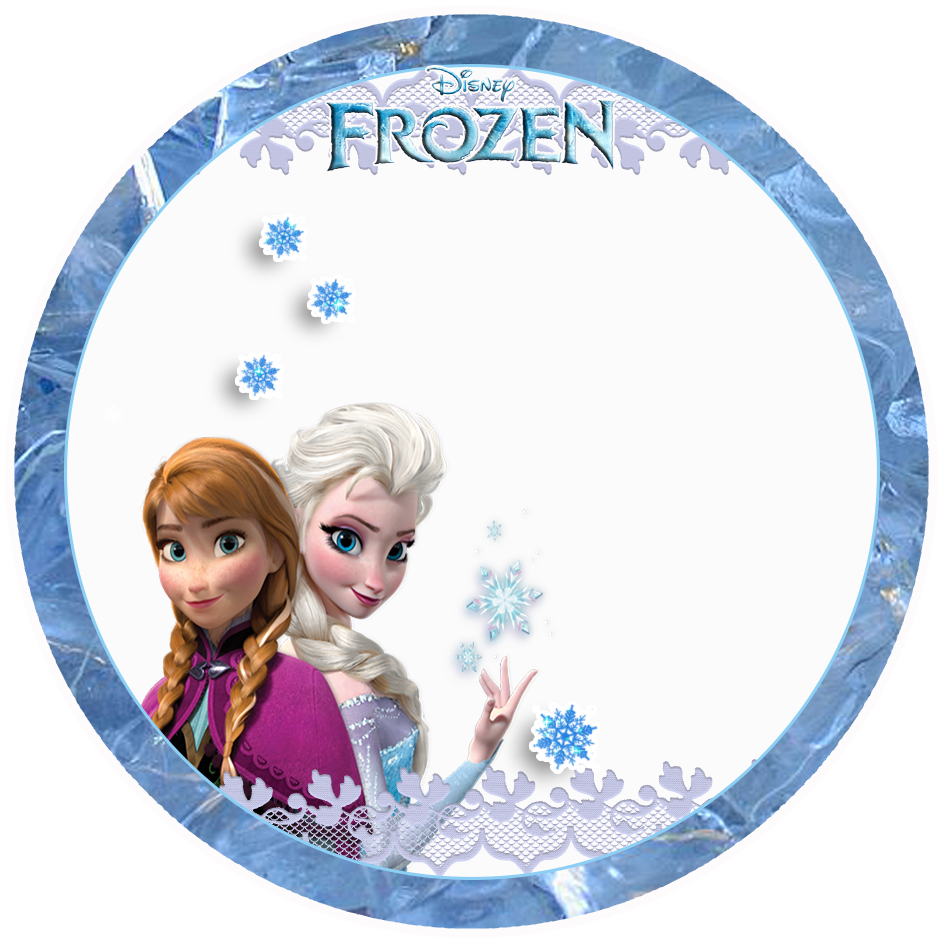 Frozen Cake Topper Printable