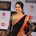 Sunny Leone Photos at Big Star Awards In Black Saree