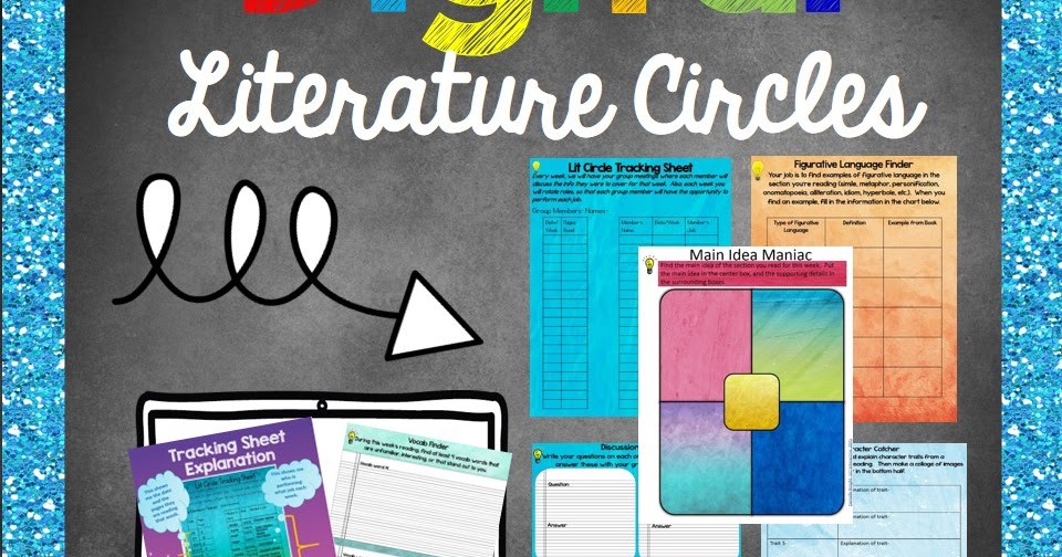 Digital Literature Circles Lit w/ Lyns