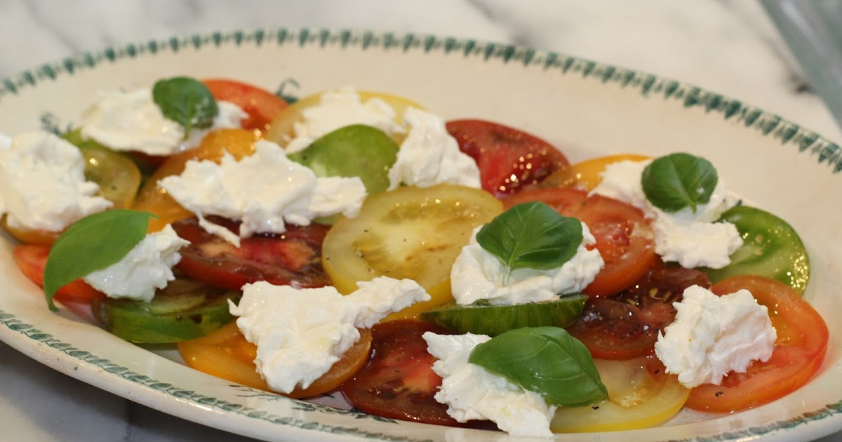 EK Gekte tomatensalade met burrata