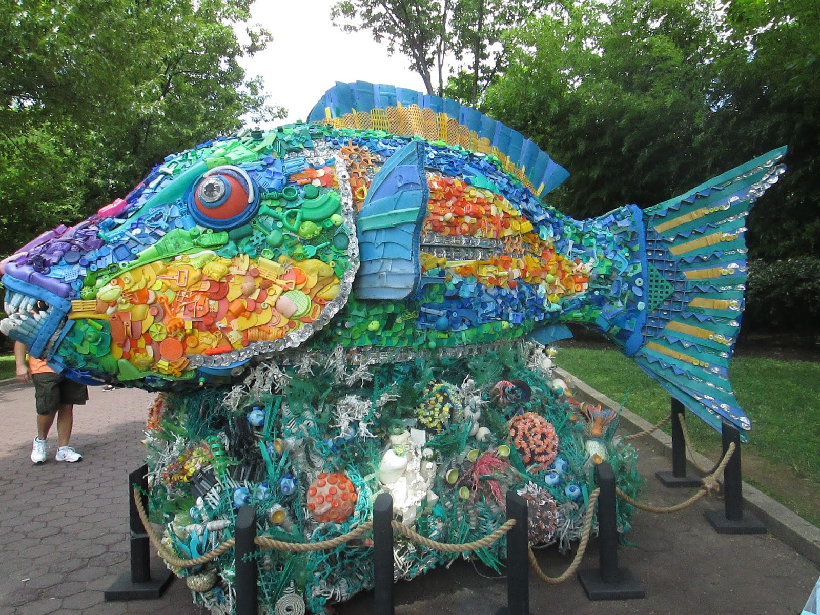 Living Out of Context Art From Trash