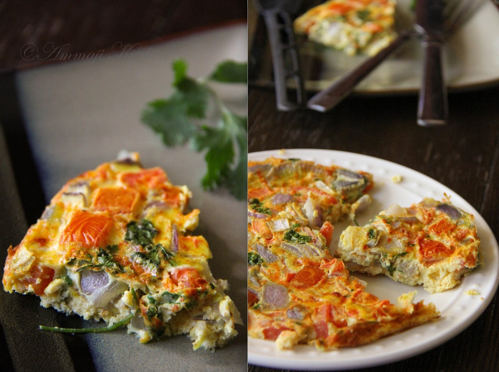 Baked Omelette | Indian Food Recipes | Ammaji Kitchen