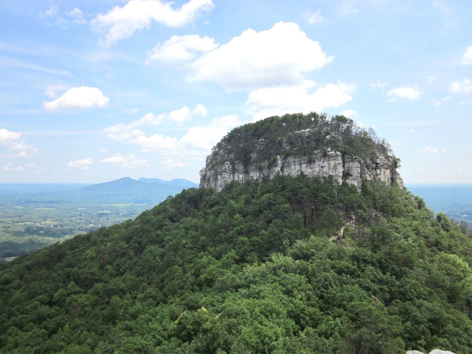 Travel NC With Kids Pilot Mountain State Park's Little Pinnacle