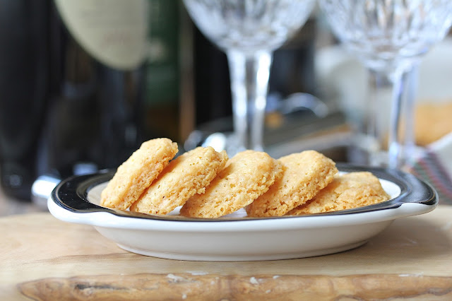 Mini Cheese Puff Crackers from Karen's Kitchen Storied