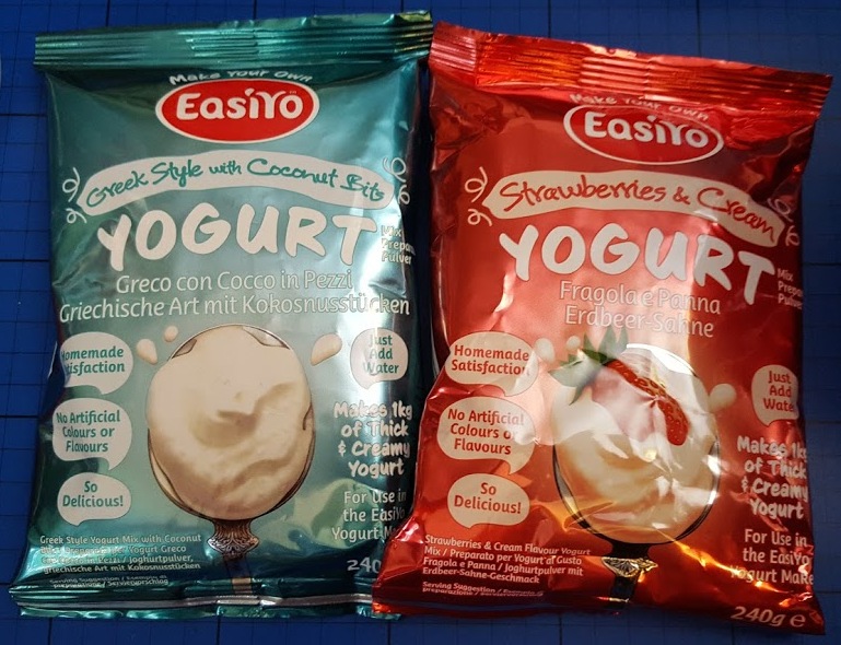 The Brick Castle EasiYo fresh live homemade yogurt made easy.