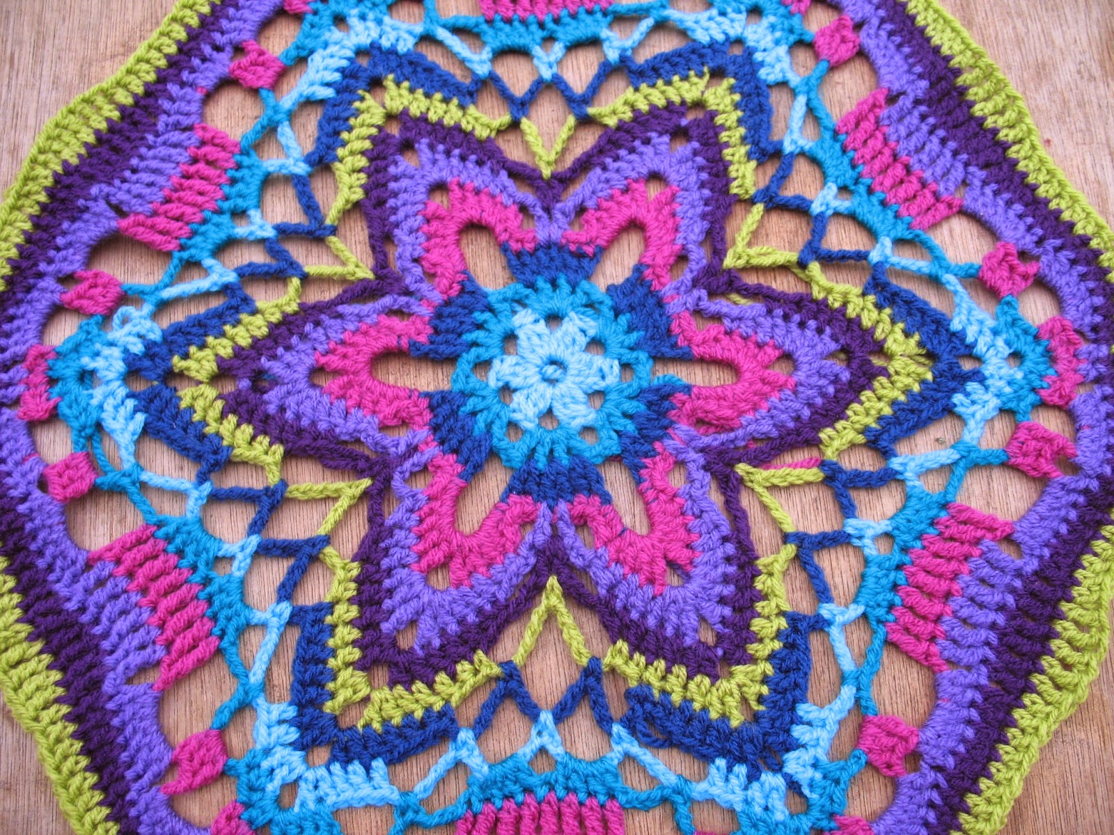 Atelier 'De Kleine Haven': Gehaakte Mandala