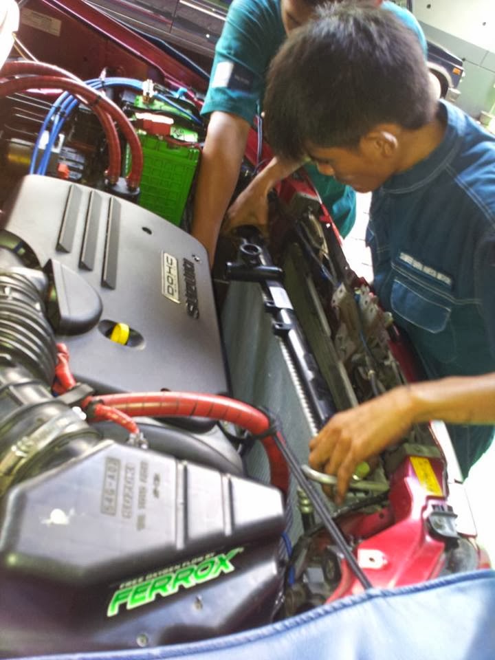 Ganti radiator Next G dengan alternatif {wirasaja}