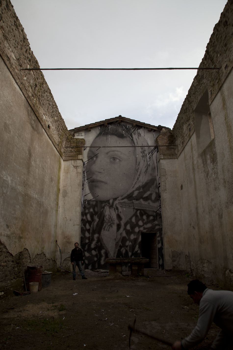 StenLex New Mural In Roma, Italy – StreetArtNews