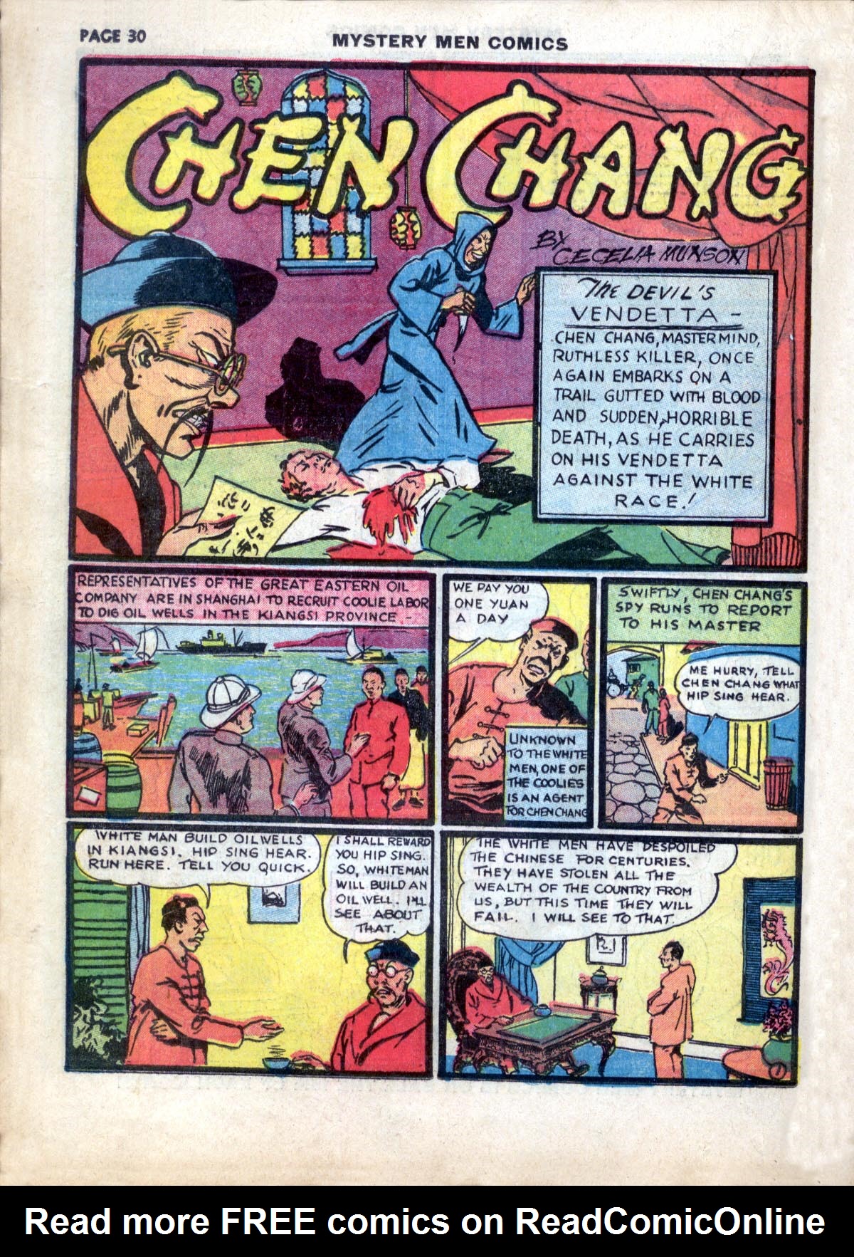 Read online Mystery Men Comics comic -  Issue #13 - 34