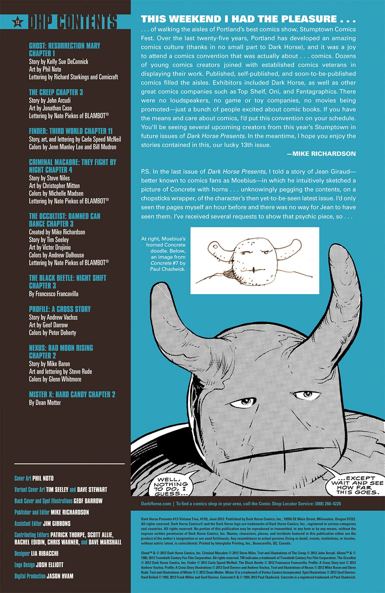 Read online Dark Horse Presents (2011) comic -  Issue #13 - 2