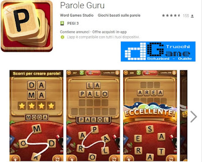 Parole Guru: Soluzioni con screen livelli e parole