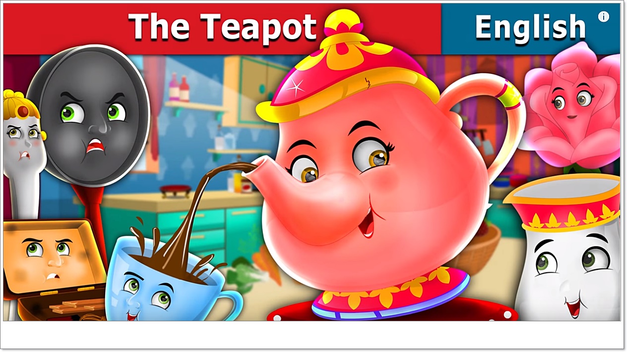 The Tea Pot Story in English Bedtime Stories Fairy Tale Country