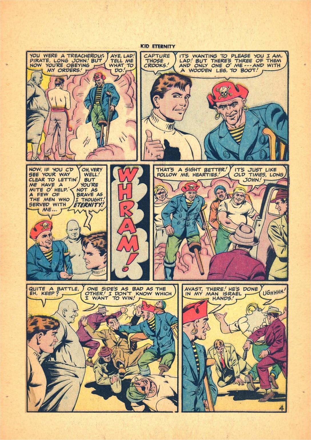 Read online Kid Eternity (1946) comic -  Issue #7 - 39