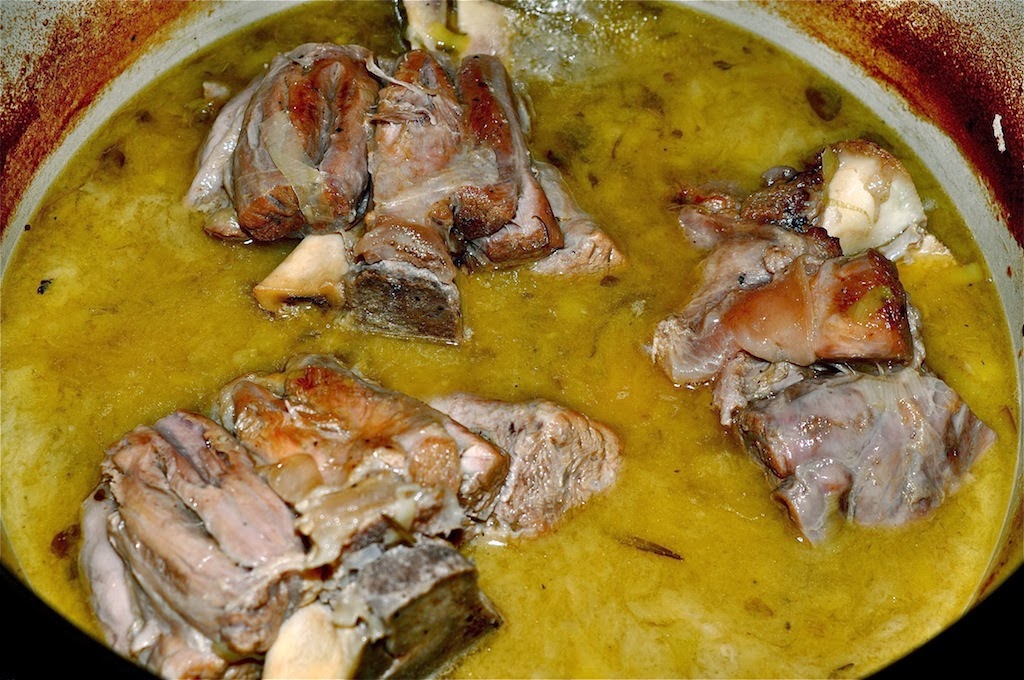 Mister Meatball Whole braised veal shanks