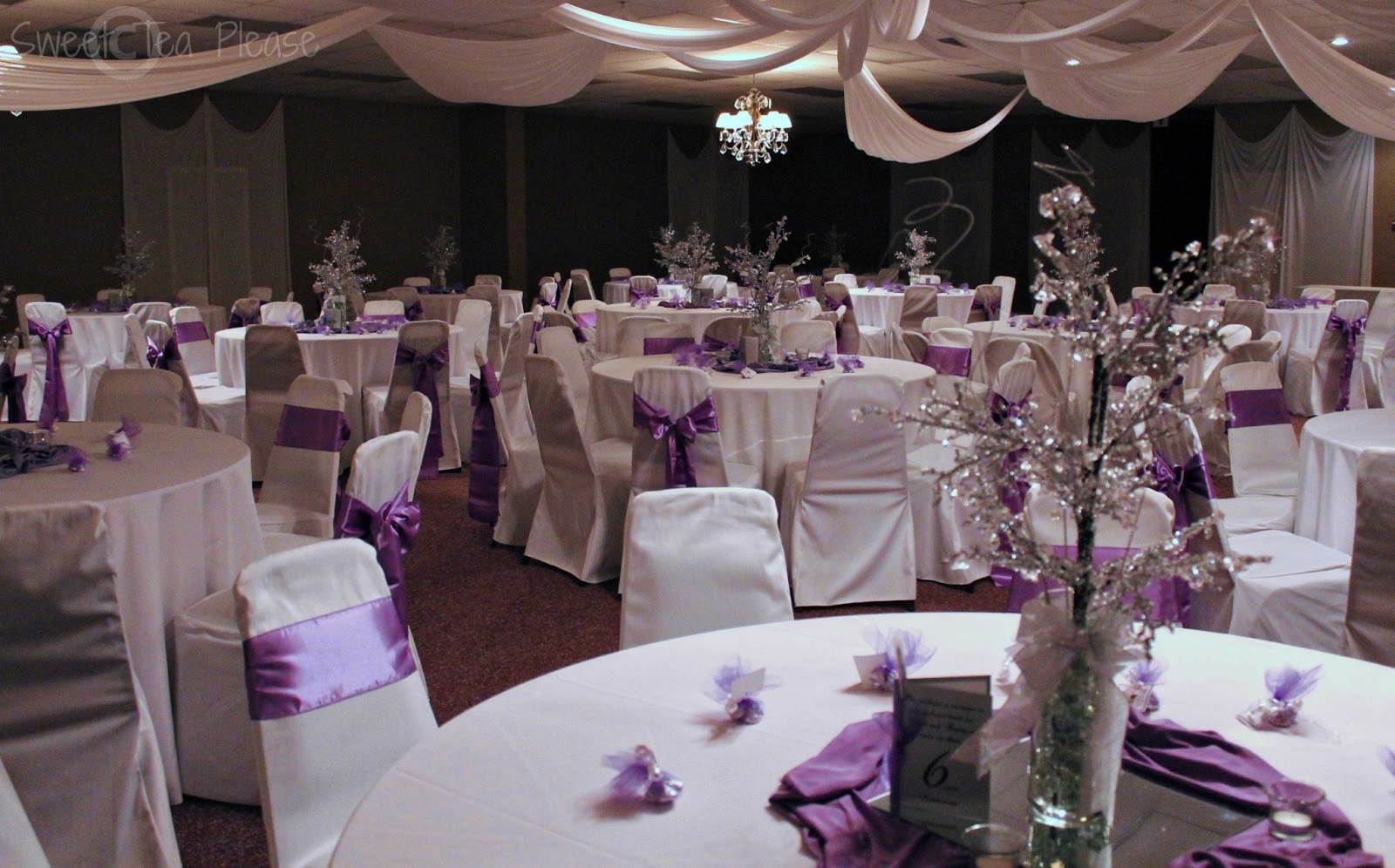 Andrea Howard Blog Decorating a Cake Table With Lights and Tulle A