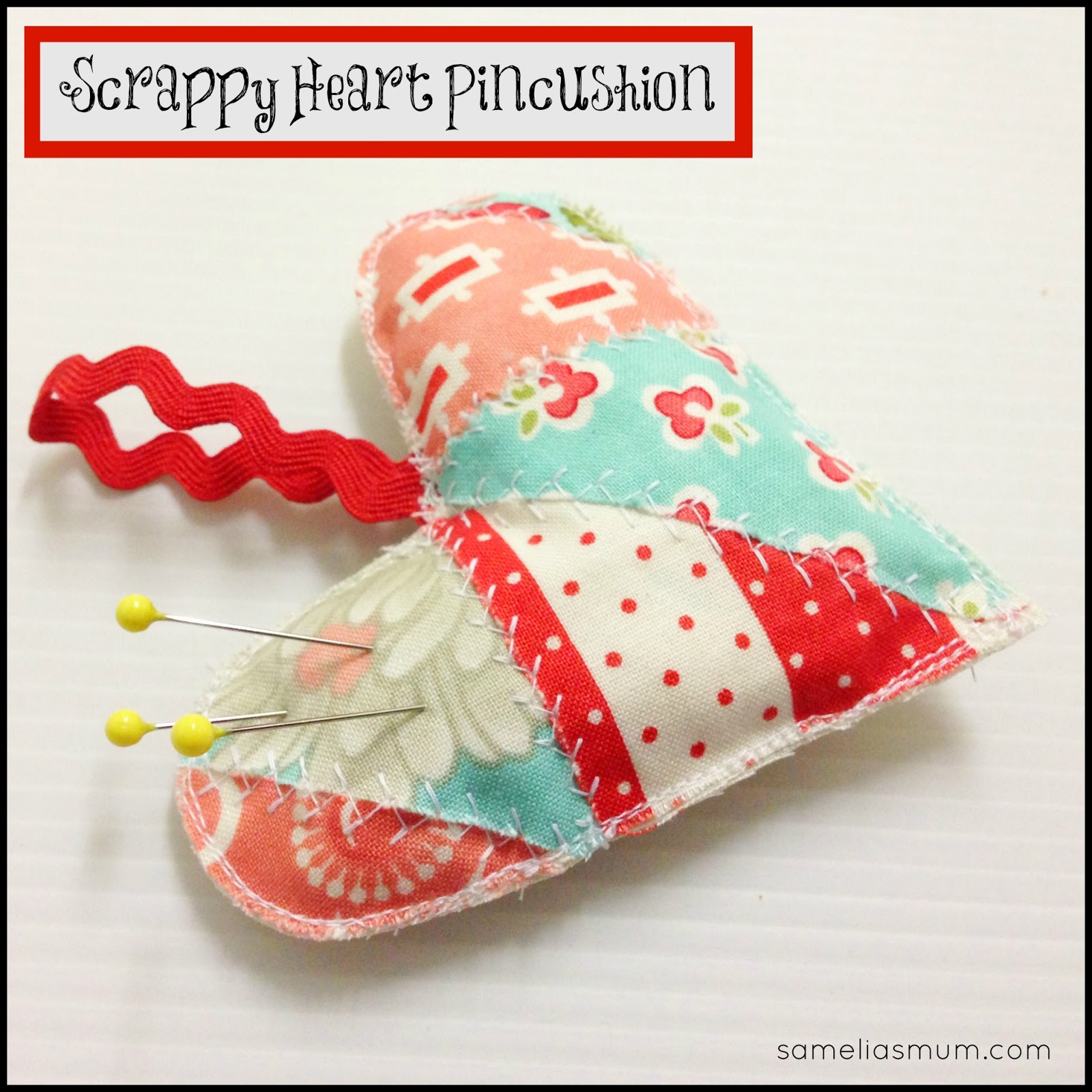 Scrappy Pear Pincushion Kit