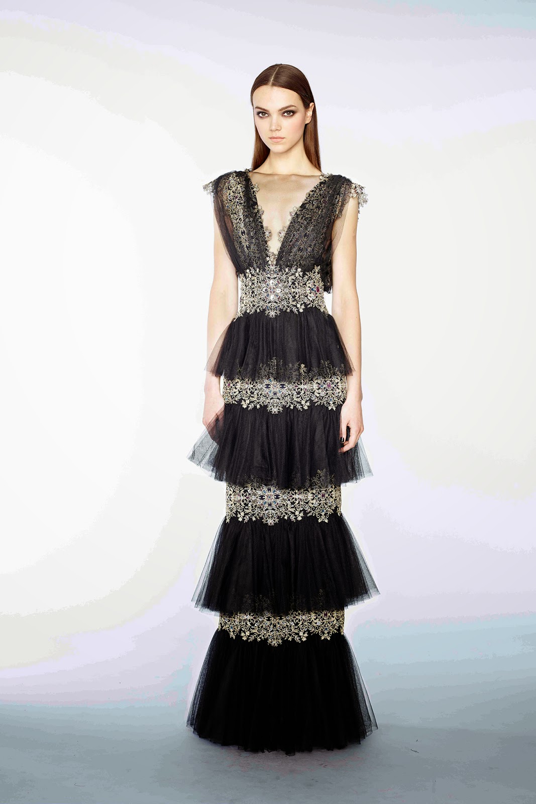 Serendipitylands: MARCHESA COLLECTION PRE-FALL 2015