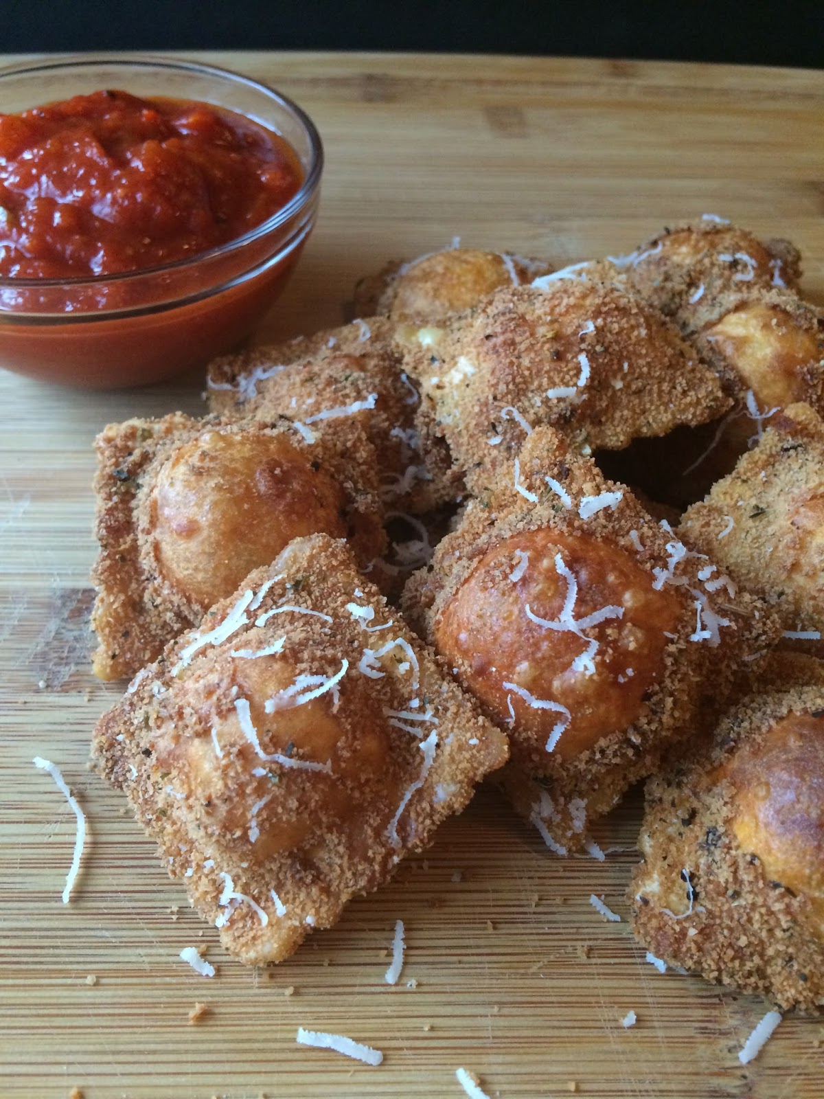 My Tiny Oven Fried Ravioli