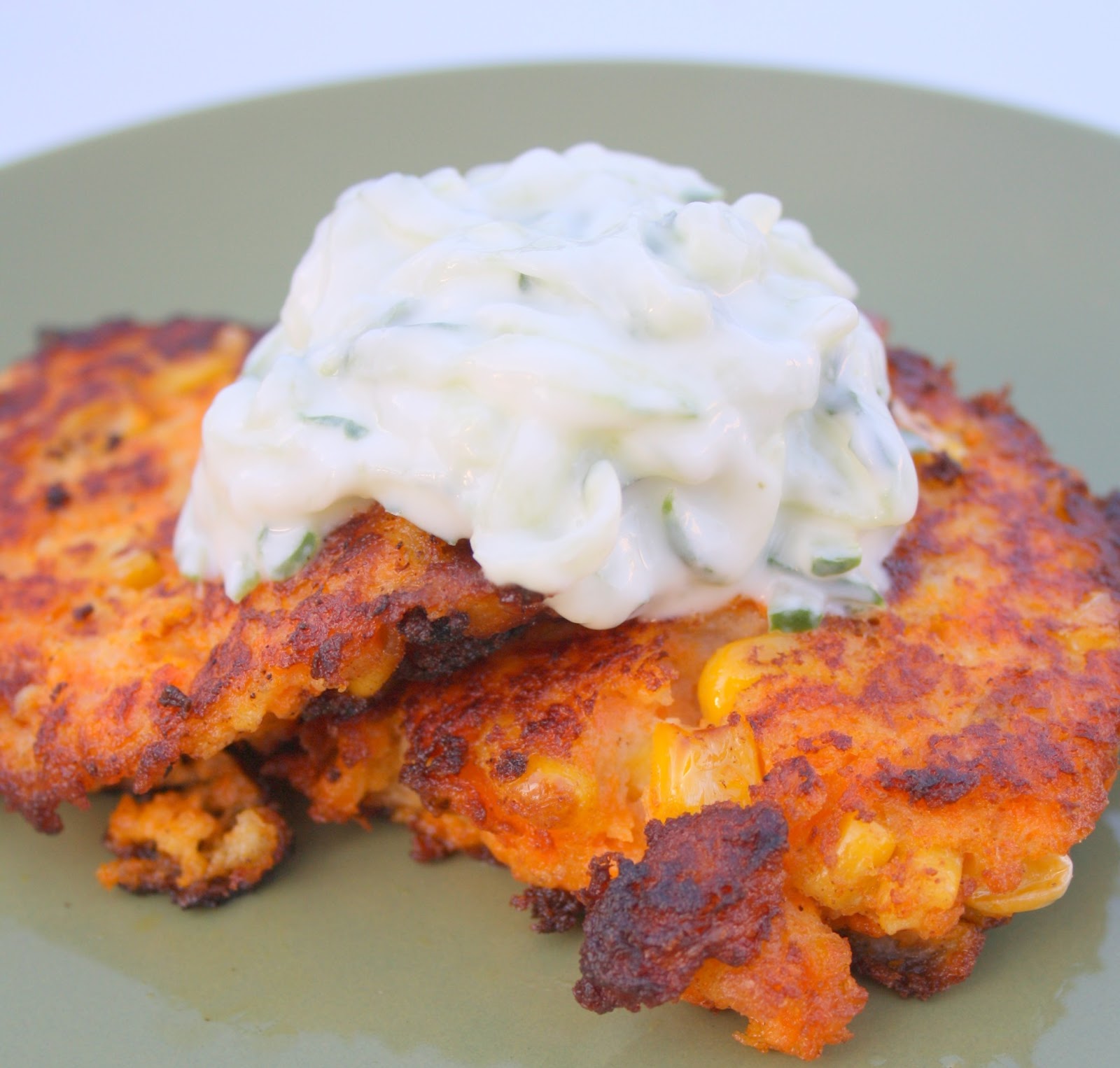 Homemade Heaven......: Carrot and Corn Fritters