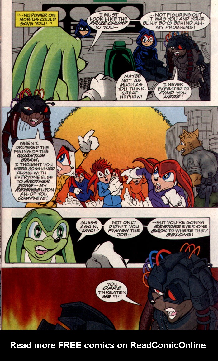 Read online Sonic The Hedgehog comic -  Issue #100 - 22