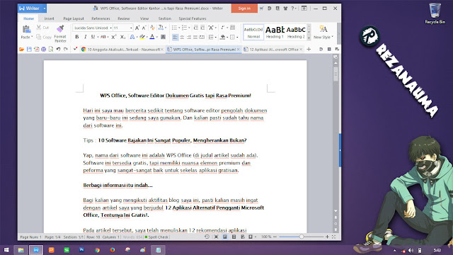 WPS Office, Software Editor Dokumen Gratis Tapi Rasa Premium!