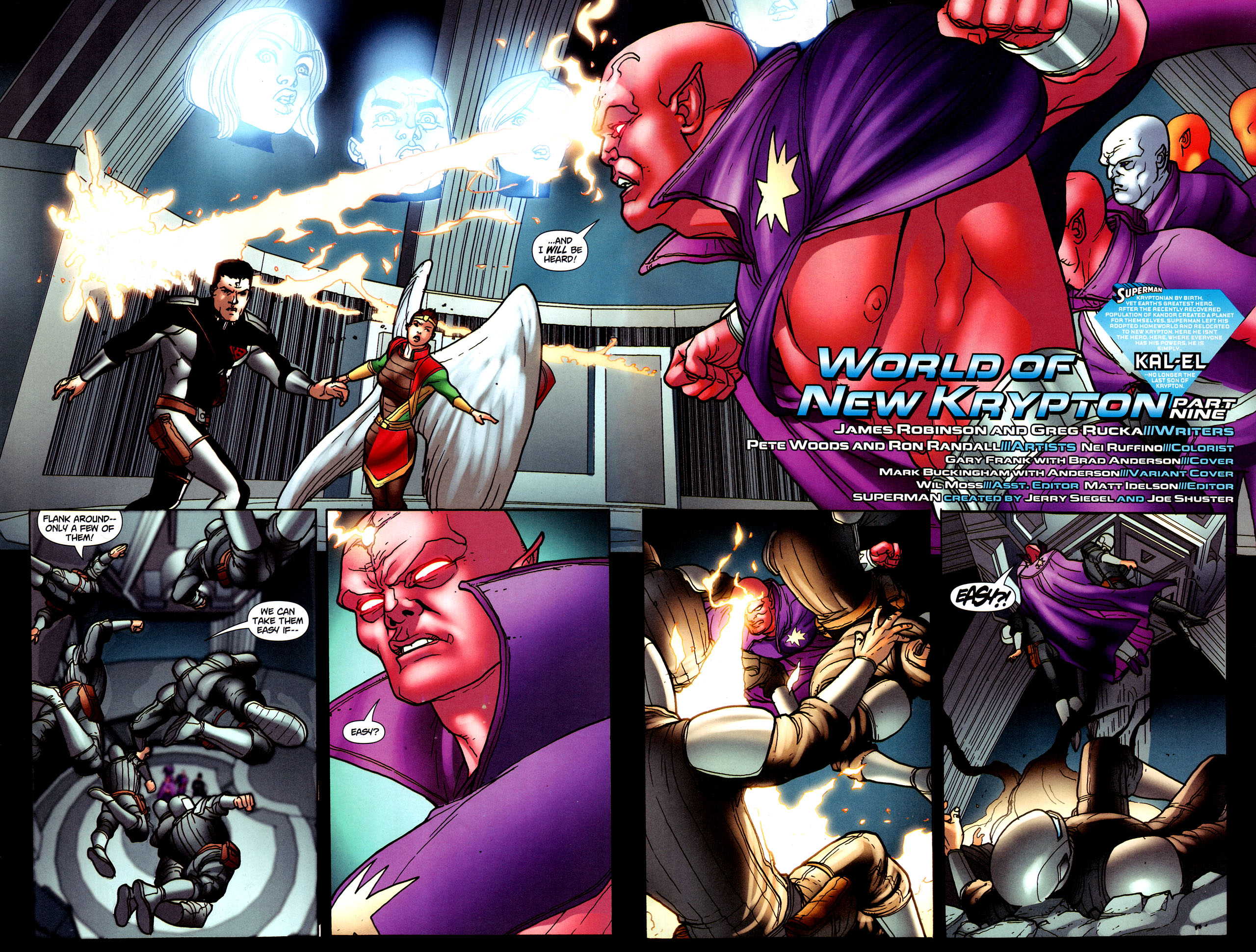 Read online Superman: World of New Krypton comic -  Issue #9 - 3