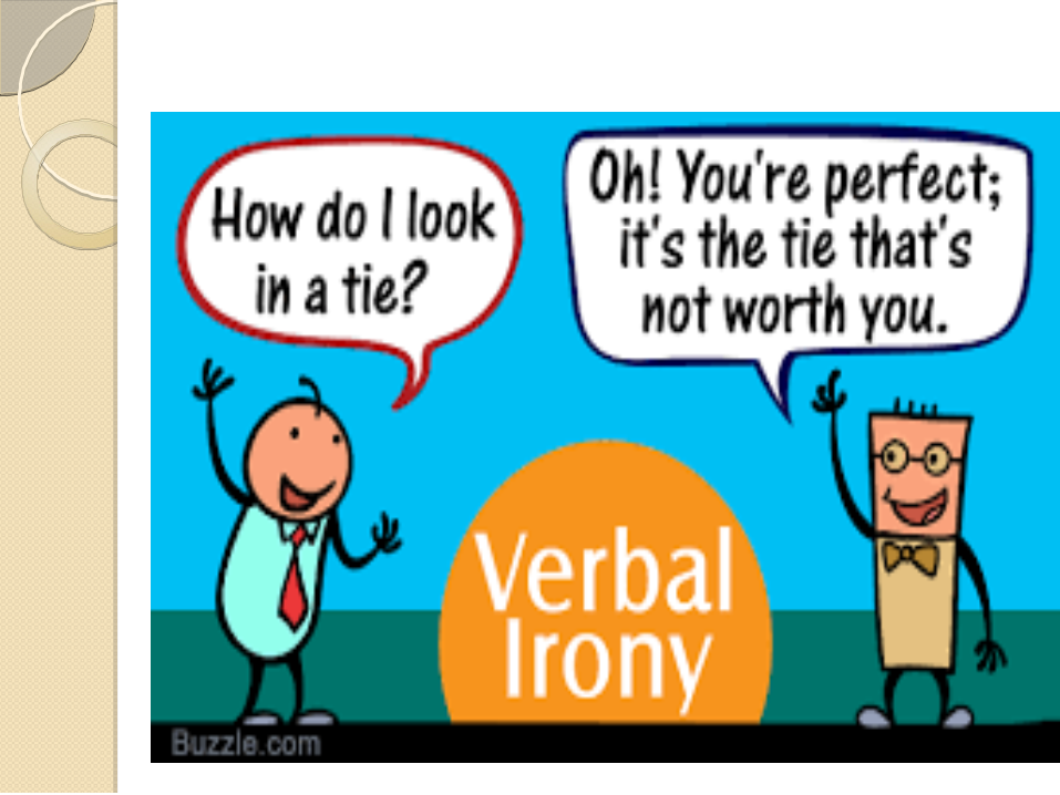 teaching area Focus on irony. Types of irony