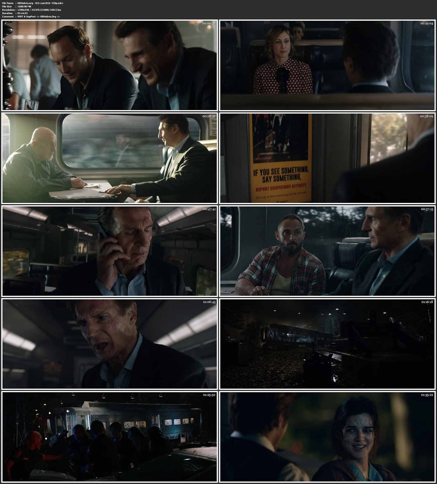 The Commuter 2018 300MB English Movie 480p BRRip ESubs Download