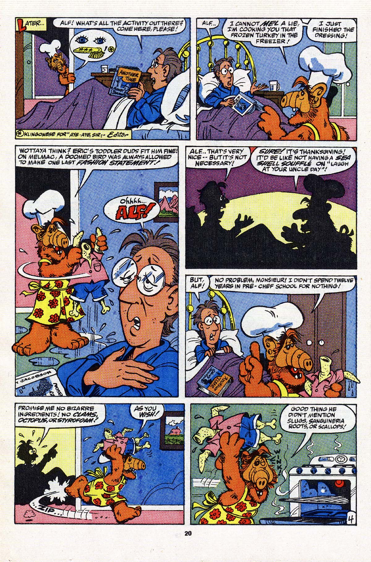 Read online ALF comic -  Issue #24 - 17