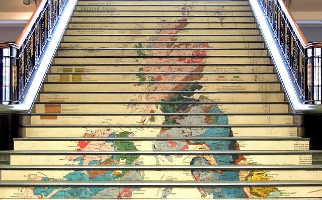 Świat map szkocka biblioteka narodowa
