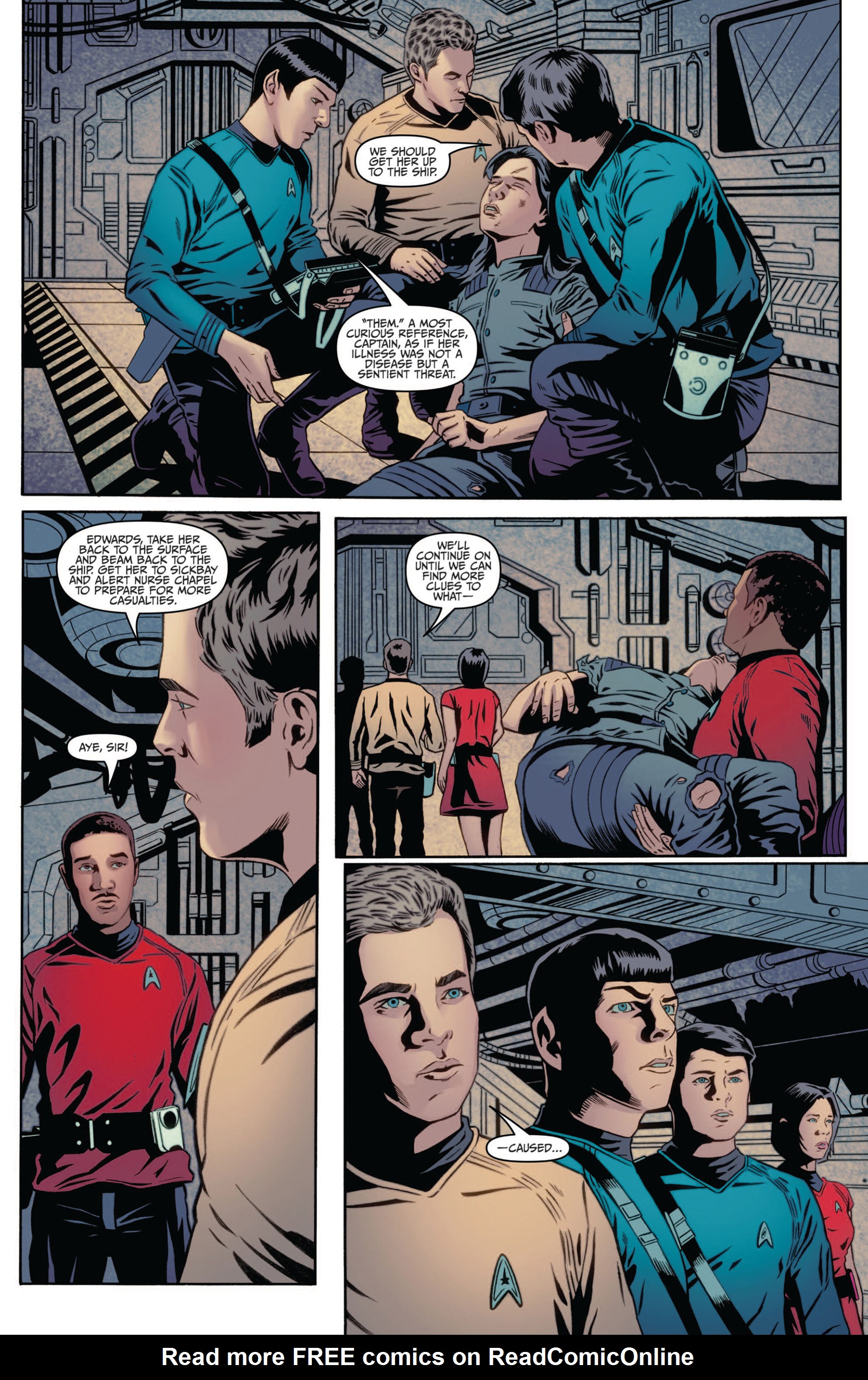 Read online Star Trek (2011) comic - Issue #5 - 18