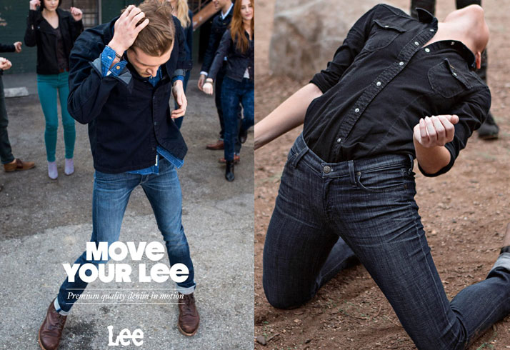 Look At That Ad: Lee Jeans Vs Levi's : Which one has the better moves!
